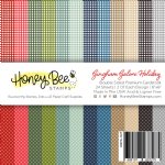 Honey Bee - 6X6 Paper Pad - Gingham Galore: Holiday