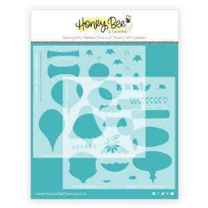 Honey Bee - Stencil Set - Layering Vintage Ornaments