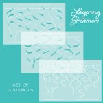 Honey Bee - Stencil Set - Streamers Layering (3pc)