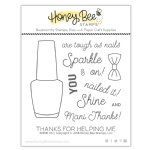 Honey Bee - Clear Stamp - Shine On