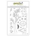 Honey Bee - Clear Stamp - Birds and the Bees