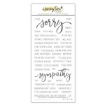 Honey Bee - Clear Stamp - With Sympathy