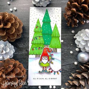 Honey Bee - Clear Stamp - Gnome Place Like Home