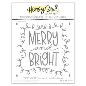 Honey Bee - Clear Stamp - Merry Lights