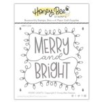 Honey Bee - Clear Stamp - Merry Lights