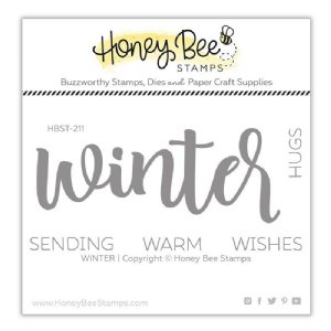 Honey Bee - Clear Stamp - Winter