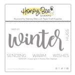 Honey Bee - Clear Stamp - Winter