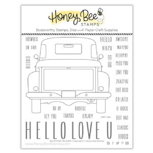 Honey Bee - Clear Stamp - Big Pickup Tailgate