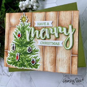Honey Bee - Clear Stamp - Merry