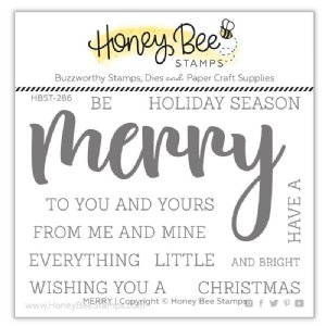 Honey Bee - Clear Stamp - Merry