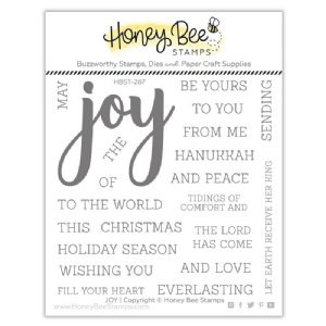 Honey Bee - Clear Stamp - Joy