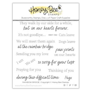 Honey Bee - Clear Stamp - Rainbow Bridge