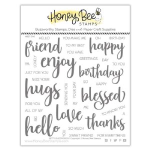 Honey Bee - Clear Stamp - Bitty Buzzwords