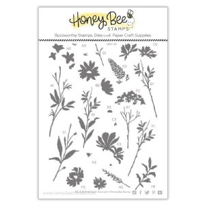 Honey Bee - Clear Stamp - Bold Botanicals