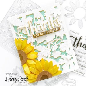 Honey Bee - Clear Stamp - Thanks