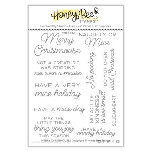Honey Bee - Clear Stamp - Merry Christmouse