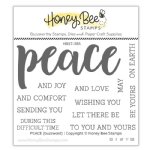 Honey Bee - Clear Stamps - Peace Buzzword