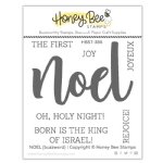 Honey Bee - Clear Stamps - Noel Buzzword