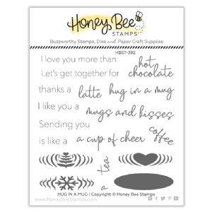 Honey Bee - Clear Stamp - Hug in a Mug