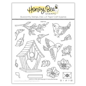 Honey Bee Stamps - Clear Stamp - Love is in the Air