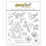 Honey Bee Stamps - Clear Stamp - Love is in the Air