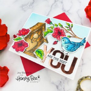 Honey Bee Stamps - Clear Stamp - Love is in the Air