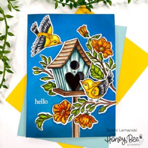 Honey Bee Stamps - Clear Stamp - Love is in the Air
