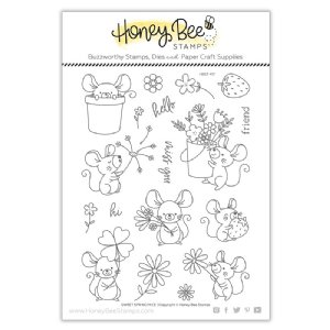 Honey Bee Stamps - Clear Stamp - Sweet Spring Mice