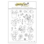 Honey Bee Stamps - Clear Stamp - Sweet Spring Mice