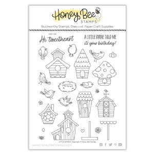 Honey Bee Stamps - Clear Stamp - Little Birdies
