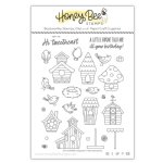 Honey Bee Stamps - Clear Stamp - Little Birdies
