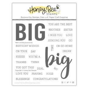 Honey Bee - Clear Stamp - Big Buzzword