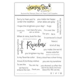 Honey Bee - Clear Stamp - Look For The Rainbow