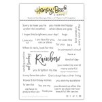 Honey Bee - Clear Stamp - Look For The Rainbow
