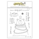 Honey Bee Stamps - Clear Stamp - Bear Hugs