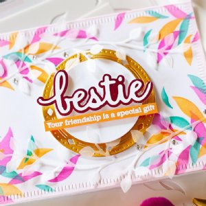 Pinkfresh Studio - Hot Foil Plate - Phrase Builder: Hello