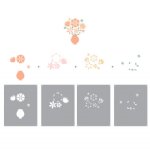 Hero Arts - Stencil - Flowers in Vase