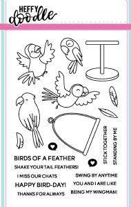 Heffy Doodle - Clear Stamps - Wingman