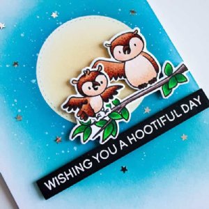 Heffy Doodle - Clear Stamps - Hootiful