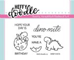 Heffy Doodle - Clear Stamps - Dinky Dinos