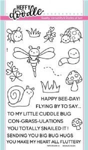 Heffy Doodle - Clear Stamps - Big Bug Hugs