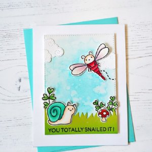 Heffy Doodle - Clear Stamps - Big Bug Hugs
