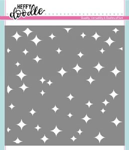 Heffy Doodle - Stencil - Twinkle Twinkle