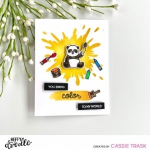 Heffy Doodle - Clear Stamps - Pandtastic Painters