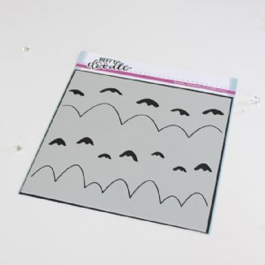 Heffy Doodle - Stencil - Marvellous Mountains