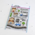 Heffy Doodle - Clear Stamps - Home Sweet Home