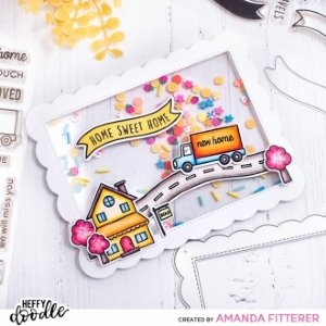 Heffy Doodle - Clear Stamps - Home Sweet Home