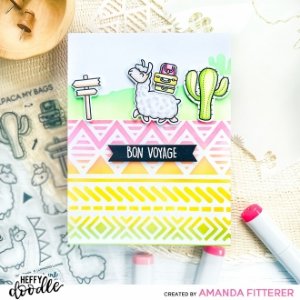 Heffy Doodle - Stamps - Llamazing Llamas