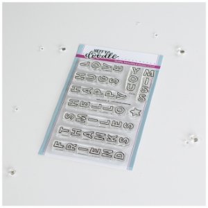 Heffy Doodle - Clear Stamp - Very Vertical Greetings