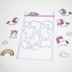 Heffy Doodle - Dies - Fluffy Puffy Unicorns